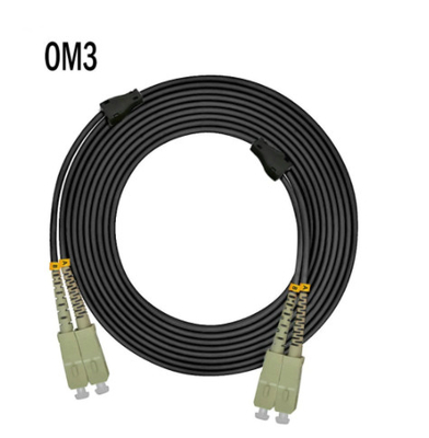 Çok modlu fiber optik yama kablosu, özelleştirilebilir uzunluklar ve &lt;0.3dB düşük ekleme kaybı ile