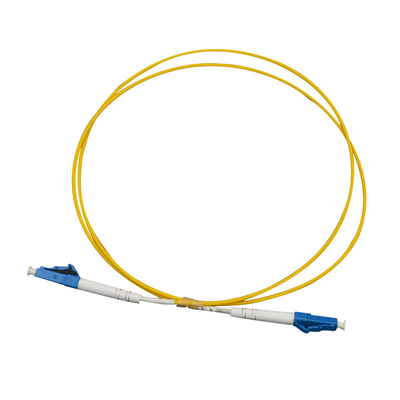Mavi/Beige Fiber Optic Patchcord Poliş Türü ≤0.3dB Ekleme Kaybı Fiber Diametresi 9/125um