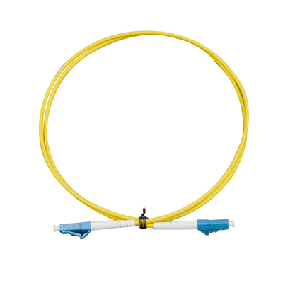 Mavi/Beige Fiber Optic Patchcord Poliş Türü ≤0.3dB Ekleme Kaybı Fiber Diametresi 9/125um