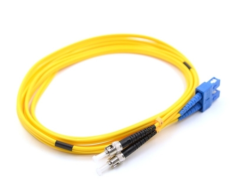 3.0mm Fiber Optic Patchcord OFNP Kablosu UPC/APC Polishing Özel Uzunluklar
