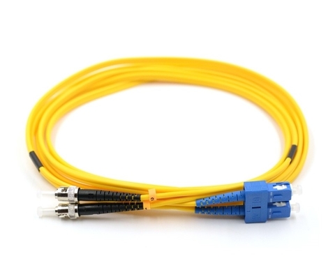 3.0mm Fiber Optic Patchcord OFNP Kablosu UPC/APC Polishing Özel Uzunluklar