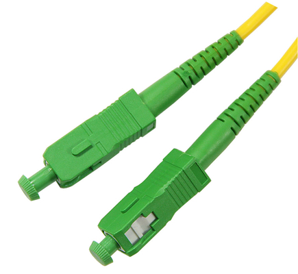 Telecom Sınıflı Fiber Optic Patch Kablosu PVC/LSZH Ceket 3.0mm Diametresi ve Düşük Giriş Kaybı
