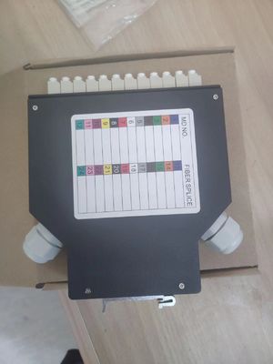 Telekom FTTX için Terminal Kutusu DIN Rayına Monte Alüminyum LC/Sc Sx/Dx Fiber Optik