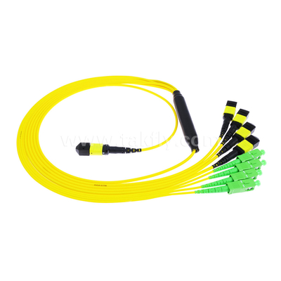 İsteğe bağlı MTP Kök Kablosu Veri Merkezi için MPO/MTP SC/LC/FC/ST/MPO Fiber Optic Kablosu