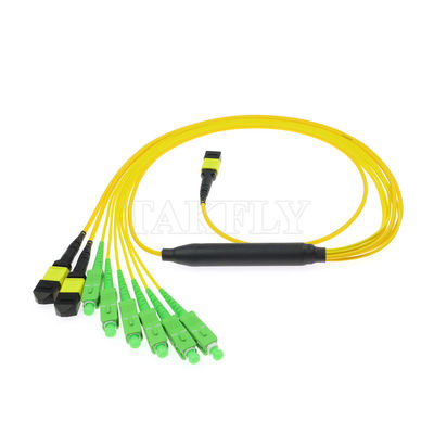 MPO/MTP Patchcord Kablo Fanout Splitter SC/LC/FC/ST/MPO Veri Merkezi için Fiber Optic AI FTTx Telecom