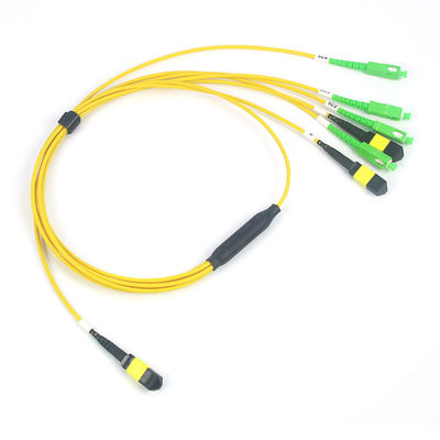 MPO/MTP Patchcord Kablo Fanout Splitter SC/LC/FC/ST/MPO Veri Merkezi için Fiber Optic AI FTTx Telecom