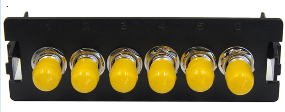 96F Kaset Adaptörü Paneli 1U Rak Montajı Veri Merkezi için MPO Patch Panel Yüksekliği 1U