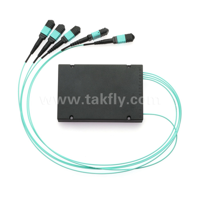 Veri Merkezi FTTX için Fiber Optic Kablo MPO/MTP SM/MM PLC Splitter 1x4