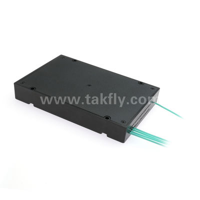 MPO/MTP Fanout Kablo PLC Splitter 1x4 SM/MM Veri Merkezi FTTX için Fiber Optic