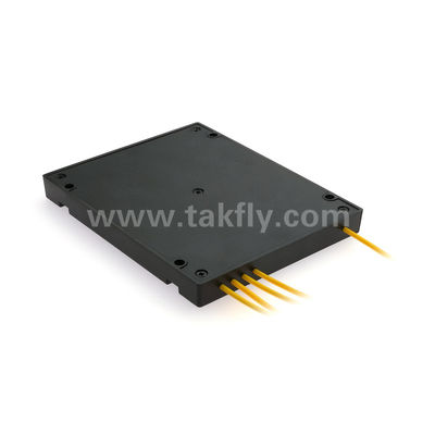 MPO/MTP Fanout Kablo PLC Splitter 1x4 SM/MM Veri Merkezi FTTX için Fiber Optic