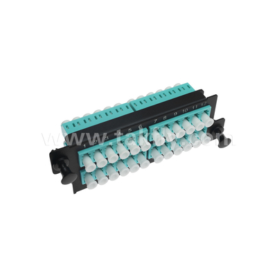 1U Rack Mount 24F MPO-LC MTP Patch Panel Yüksek yoğunluk 96F Veri Merkezi için