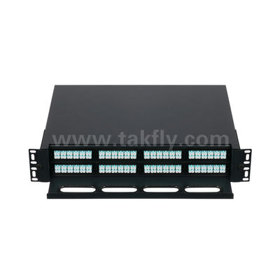 Veri Merkezi FTTX Kablolaması için MPO/MTP Patch Panel Yönetim Kaseti Kaydırılabilir Tip Fiber Optik
