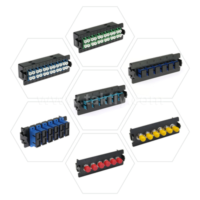 Özelleştirilebilir Fiber Optic MPO Kaseti MTP Patch Panel Veri Merkezi FTTX için Kaydırılabilir Tipi