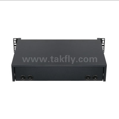 Veri Merkezi FTTX Kablolaması için MPO/MTP Patch Panel Yönetim Kaseti Kaydırılabilir Tip Fiber Optik