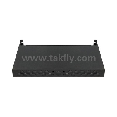 Kara fiber optik MPO kaset MTP Patch Panel Yönetimi Veri Merkezi FTTX için