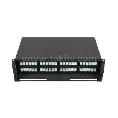 MPO/MTP Patch Panel Yönetimi Kaseti Veri Merkezi FTTX Telecom için Fiber Optic
