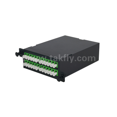 Fiber Optic MPO Kaseti MTP Patch Panel Alüminyum Alaşım Kaydırılabilir Tip Yönetimi Veri Merkezi için FTTX