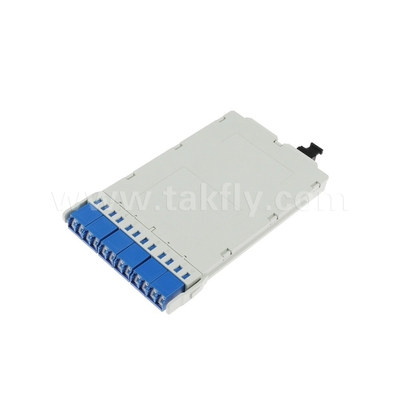 Fiber Optic MPO Kaseti MTP Patch Panel 144 çekirdek Veri Merkezi için Süper Yüksek yoğunluk FTTX