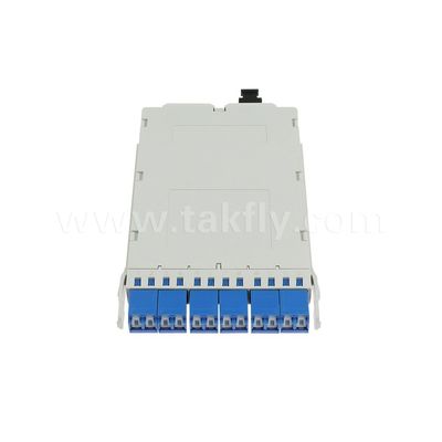 MPO Patch Panel MTP Kaset 144 Çekirdek Veri Merkezi FTTX için Süper Yüksek Yoğunluklu Fiber Optik