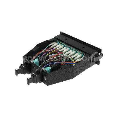 MPO Kaset Modülü MPO/MTP-LC 12C/24C Veri Merkezi FTTX için Fiber Optic