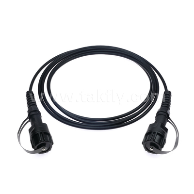 SM/MM MPO Patch Cord MTP Trunk Cable ODVA-MPO/MTP Veri Merkezi FTTX için su geçirmez sıçrayıcı