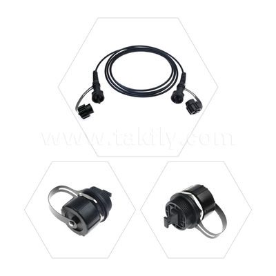 MPO/MTP Patch Cord Waterproof Trunk Cable ODVA-MPO/MTP SM/MM Veri Merkezi FTTX için Jumper