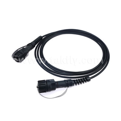 MPO/MTP Patch Cord Waterproof Trunk Cable ODVA-MPO/MTP SM/MM Veri Merkezi FTTX için Jumper