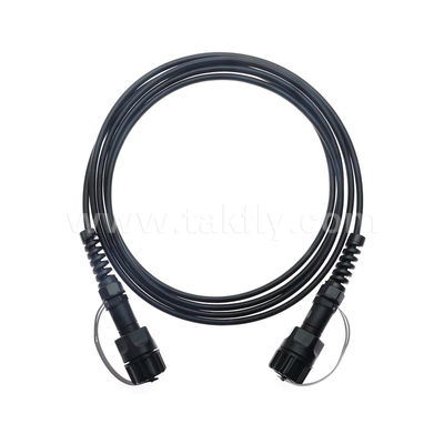 MPO/MTP Patch Cord Waterproof Trunk Cable ODVA-MPO/MTP SM/MM Veri Merkezi FTTX için Jumper