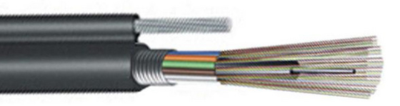 2-144F GYFTC8S G652D Fiber'de Dış Uygulamalar için Fiber Optic Kablo