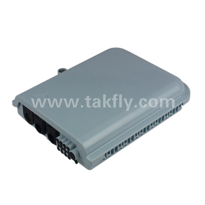 Hırsızlık karşıtı kilitleme mekanizması olan fiber optik kablo için ABS 8 çekirdek sonlandırma kutusu