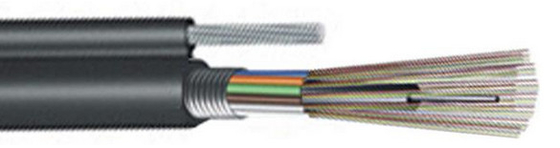GYTC8A 2-144F Çelik tel ve çelik iplik merkezi takviye ile dış kablo fiber kablo