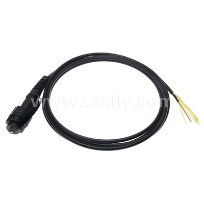 SM/MM MPO Pigtail Patch Cord MTP Trunk Cable ODVA-MPO/MTP Veri Merkezi FTTX için su geçirmez