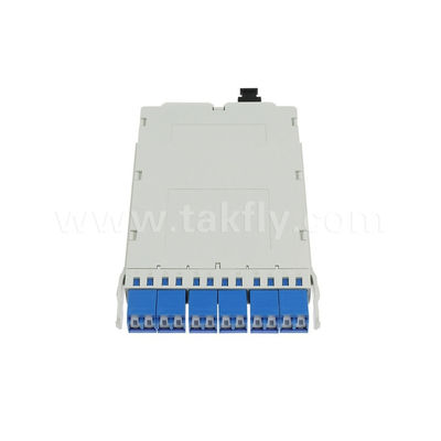 MPO/MTP Kaset Modülü Veri Merkezi FTTX için önceden sonlandırılmış MPO/MTP-LC 12C Fiber Optic