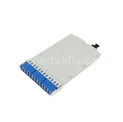 Veri Merkezi FTTX için önceden sonlandırılmış MPO/MTP-LC 12C Fiber Optic MPO Kaset Modülü