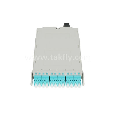 MPO/MTP Kaset Modülü Veri Merkezi FTTX için önceden sonlandırılmış MPO/MTP-LC 12C Fiber Optic