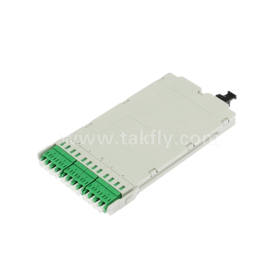 Veri Merkezi FTTX için önceden sonlandırılmış MPO/MTP-LC 12C Fiber Optic MPO Kaset Modülü