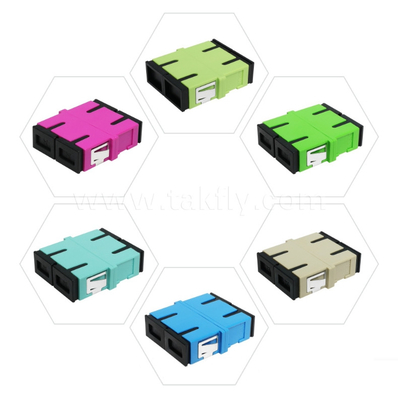 Kişiselleştirilebilir Fiber Optic Adapter Kablo Kopyalayıcısı SC APC/UPC Veri Merkezi FTTH Multicore için Simplex/Duplex
