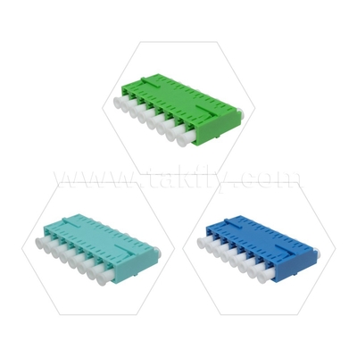 Fiber Optic Adaptör Kablo Kopyalayıcısı LC APC/UPC SM/MM Simplex/Duplex/Quad/6 yol/8 yol Veri Merkezi FTTH için