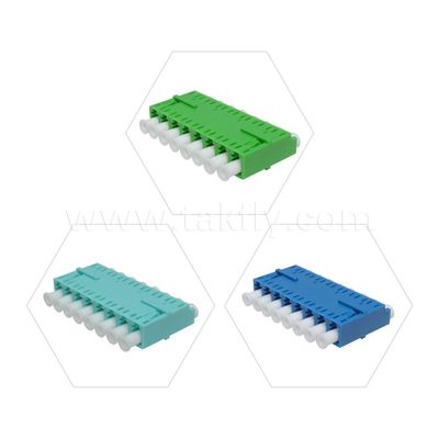 LC Adaptör Kablo Kopyalayıcısı APC/UPC SM/MM Simplex/Duplex/Quad/6 yol/8 yol Veri Merkezi FTTH için Fiber Optic