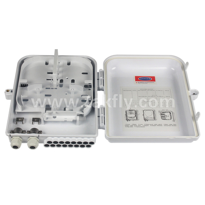 16 Port Fiber Optic Termination Box Hafif Ağırlık Gir ve Çek Hayat 1000 Kat FTTx Kablo Termination Box