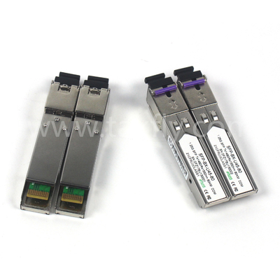 1.25G SFP BIDI OPTICAL TRANSCEIVER MODULE Tx1490/Rx1550nm 80KM SMF DDM LC CISCO JUNIPER HUAWEI uyumlu