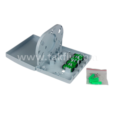FTTH Fiber Optic Termination Box, FTTx ağ binası için sağlam bir koruma ve yönetim sağlar.