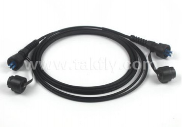 ODVA Su geçirmez Patch Kablosu 4.5-8.0nm Kablo Dayanıklılığı ≤ 0.2dB Destek optik kablo ile