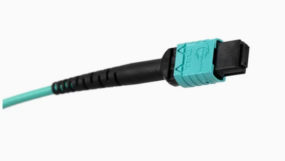 MTP Uyumlu Om3 MPO'ya MPO Optik Fiber Kabloları 5g İletişim Tipi B için Qsfp+Transceivers