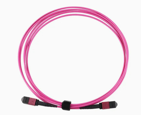 FTTH İçeri Dışarı LSZH PVC Fiber Optical Patch Cord 12/24/48/96/144 Çekirdek LC/Sc/St/FC MPO/MTP Bağlantısı