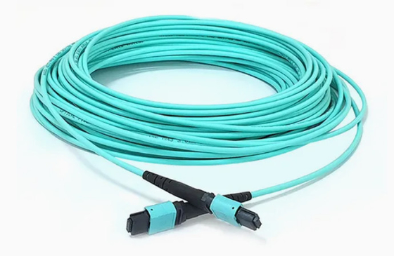 8/12/24 çekirdek 2m-50m Yüksek yoğunluklu PVC/LSZH UL Sertifikası Kadın/Erkek MPO-MPO Sm Om3 Om4 Om5 Trunk Kablo Patch Cord Fiber Optic Jumper
