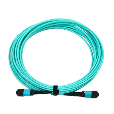 50/125um Fiber Modlu ve PVC/LSZH Dış Kılıflı 12/24/48/96/144 Çekirdekli MPO/MTP Trunk Kablo Fiber Optik Patchcord