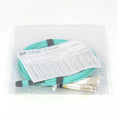 50/125um Fiber Modlu ve PVC/LSZH Dış Kılıflı 12/24/48/96/144 Çekirdekli MPO/MTP Trunk Kablo Fiber Optik Patchcord