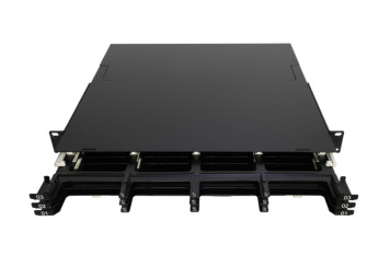 Kaydırıcı Tasarım Kablo Çapları için MTP/MPO Kaseti Yönetim Paneli 0.9 / 2.0 / 3.0mm -40°C'den 80°C'ye kadar sıcaklık aralığı