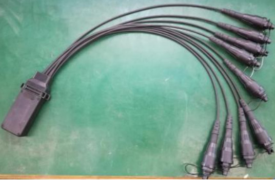 1x4 1x8 Mini FiberHub CLOSURE ITU-T G.657A2 4.8mm Kablo Fiber Optic Plc Bölücü